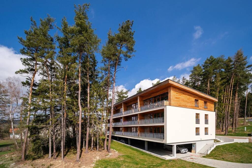 Lipnoport Lakeside Apartment Lipno nad Vltavou Eksteriør bilde